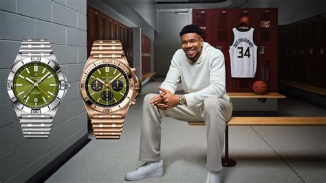 Breitling giannis antetokounmpo watch